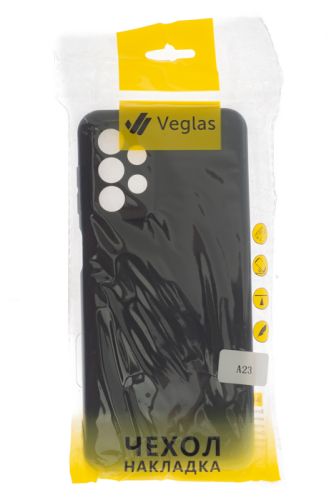 Чехол-накладка для Samsung A235F A23 VEGLAS Air Matte черный оптом, в розницу Центр Компаньон фото 3