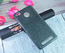 Чехол-накладка для XIAOMI Redmi 3X JZZS Shinny 3в1 TPU черная - фото