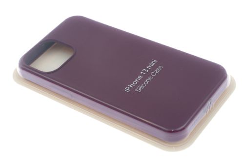 Чехол-накладка для iPhone 13 Mini VEGLAS SILICONE CASE NL закрытый бордовый (52) оптом, в розницу Центр Компаньон фото 2