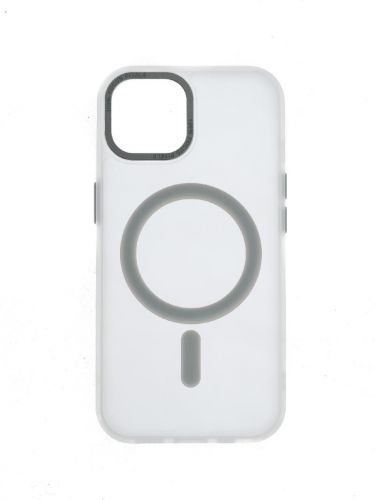 Чехол-накладка для iPhone 15 VEGLAS Fog Magnetic белый - фото