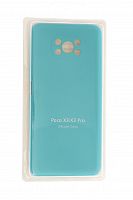 Чехол-накладка для XIAOMI Poco X3 NFC SILICONE CASE закрытый бирюзовый (2) - фото