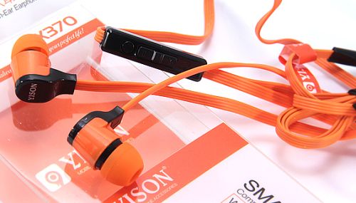 Наушники YISON CX370 оранжевые оптом, в розницу Центр Компаньон фото 2
