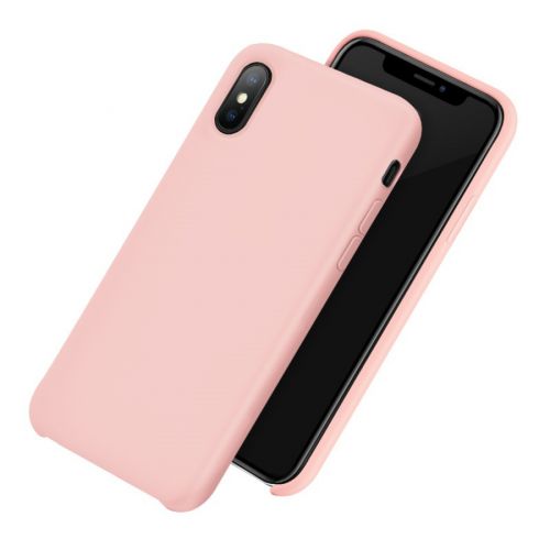 Чехол-накладка для iPhone XS Max HOCO PURE TPU розовая - оптовая продажа Чехол-накладка для iPhone XS Max HOCO PURE TPU розовая - фото