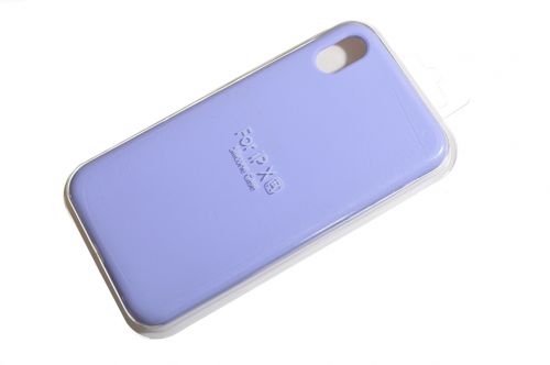 Чехол-накладка для iPhone XR VEGLAS SILICONE CASE закрытый сиреневый (41) - оптовая продажа фото 2 Чехол-накладка для iPhone XR VEGLAS SILICONE CASE закрытый сиреневый (41) - фото фото 2