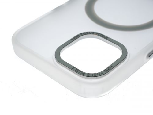 Чехол-накладка для iPhone 15 VEGLAS Fog Magnetic белый оптом, в розницу Центр Компаньон фото 3