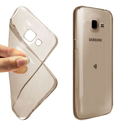 Чехол-накладка для Samsung A720F A7 2017 FASHION TPU пакет черно-прозрачный - фото
