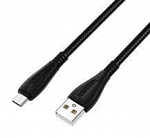 Купить Кабель USB-Micro USB BOROFONE BX38 Cool charge 2.4A 1м черный оптом, в розницу в ОРЦ Компаньон