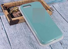 Чехол-накладка для iPhone 7/8 Plus SILICONE CASE закрытый бирюзовый (21) - фото
