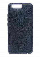 Чехол-накладка для HUAWEI P10 JZZS Shinny 3в1 TPU черная - фото