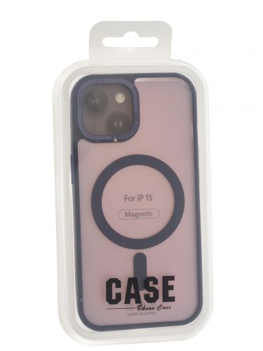 Чехол-накладка для iPhone 15 VEGLAS Fog Magnetic фиолетовый оптом, в розницу Центр Компаньон фото 4