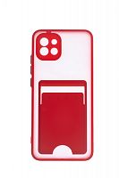 Купить Чехол-накладка для Samsung A035F A03 VEGLAS Fog Pocket красный оптом, в розницу в ОРЦ Компаньон