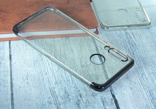 Чехол-накладка для HUAWEI Honor 10i ELECTROPLATED TPU DOKA черный - оптовая продажа фото 4 Чехол-накладка для HUAWEI Honor 10i ELECTROPLATED TPU DOKA черный - фото фото 4