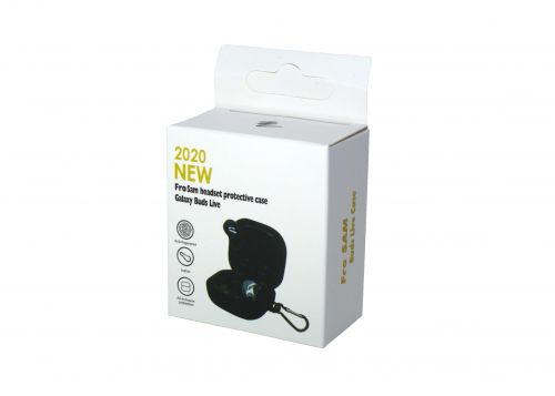Чехол для наушников Samsung Galaxy Buds Live 02 черный - фото фото 3