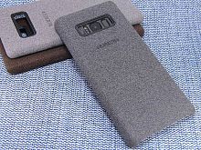 Купить Чехол-накладка для Samsung N950F Note 8 HIHA CANVAS серый оптом, в розницу в ОРЦ Компаньон