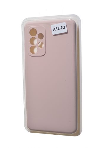 Чехол-накладка для Samsung A525F A52 VEGLAS SILICONE CASE закрытый светло-розовый (18) оптом, в розницу Центр Компаньон