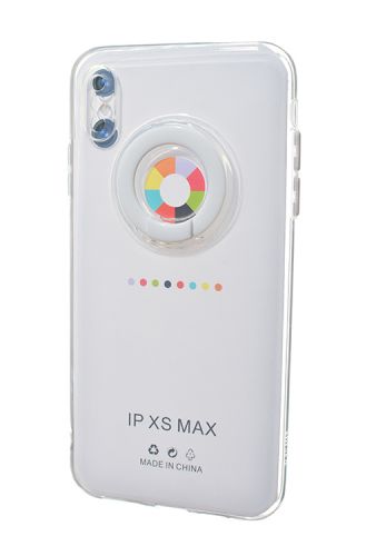 Чехол-накладка для iPhone XS Max NEW RING TPU белый - оптовая продажа фото 2 Чехол-накладка для iPhone XS Max NEW RING TPU белый - фото фото 2