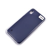 Купить Чехол-накладка для Samsung A105F A10 VEGLAS SILICONE CASE закрытый темно-синий (8) оптом, в розницу в ОРЦ Компаньон