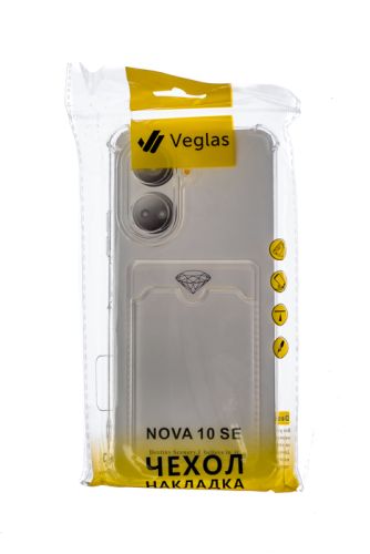 Чехол-накладка для HUAWEI Nova 10 SE VEGLAS Air Pocket прозрачный оптом, в розницу Центр Компаньон фото 4