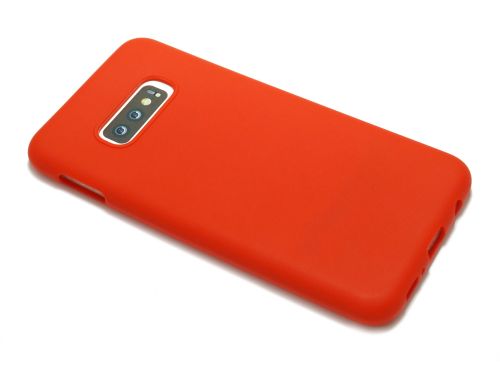 Чехол-накладка для Samsung G970 S10 E LATEX красный оптом, в розницу Центр Компаньон фото 3