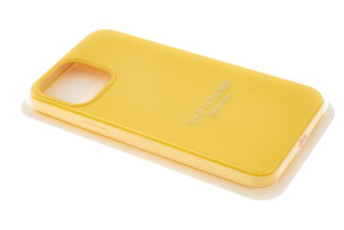 Чехол-накладка для iPhone 13 Pro Max VEGLAS SILICONE CASE NL закрытый желтый (4) оптом, в розницу Центр Компаньон фото 2