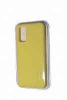 Чехол-накладка для Samsung G980F S20 SILICONE CASE желтый (20) - фото