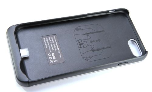 Внешний АКБ чехол для iPhone 7 (4.7) NYX 7-01 3800mAh серый оптом, в розницу Центр Компаньон фото 2