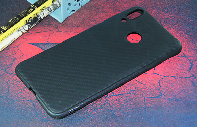 Чехол-накладка для HUAWEI Honor 8C CARBON TPU черный - оптовая продажа фото 3 Чехол-накладка для HUAWEI Honor 8C CARBON TPU черный - фото фото 3