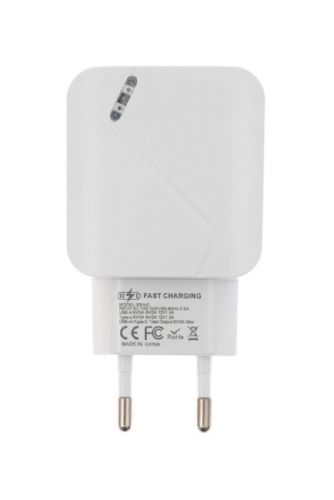 СЗУ Type-C SMART ID PD20W QC3.0 18W 3A 1USB белый - оптовая продажа СЗУ Type-C SMART ID PD20W QC3.0 18W 3A 1USB белый - фото