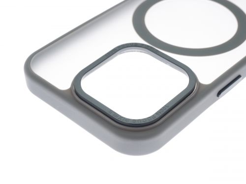 Чехол-накладка для iPhone 15 Pro VEGLAS Fog Magnetic серый оптом, в розницу Центр Компаньон фото 3