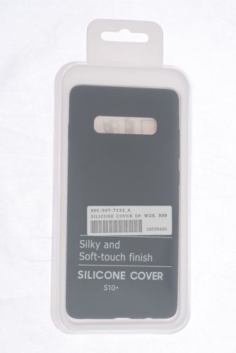Чехол-накладка для Samsung G975F S10 Plus SILICONE CASE NL OP закрытый черный (3) оптом, в розницу Центр Компаньон фото 4