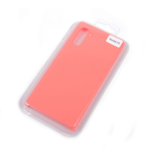 Чехол-накладка для Samsung N970 Note 10 SILICONE CASE NL ярко-розовый (12) оптом, в розницу Центр Компаньон фото 2