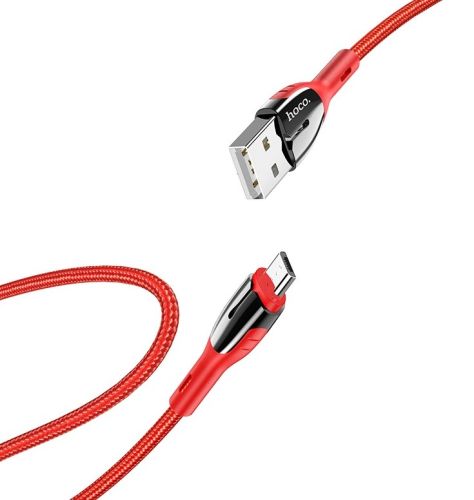 Кабель USB-Micro USB HOCO U89 Safeness 2.4A 1.2м красный оптом, в розницу Центр Компаньон фото 2