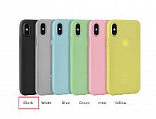 Чехол-накладка для iPhone X/XS HOCO SUYA TPU черная - фото