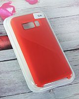 Купить Чехол-накладка для Samsung G950H S8 SILICONE CASE NL красный (1) оптом, в розницу в ОРЦ Компаньон