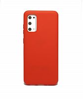 Купить Чехол-накладка для Samsung G980F S20 LATEX красный оптом, в розницу в ОРЦ Компаньон