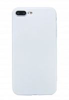 Чехол-накладка для iPhone 7/8 Plus FASHION TPU матовый б/отв белый - фото