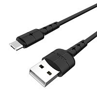 Купить Кабель USB-Micro USB HOCO X30 Star 2.0A 1.2м черный оптом, в розницу в ОРЦ Компаньон