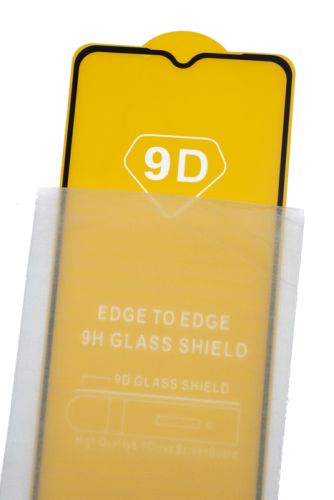 Защитное стекло для Realme C35 FULL GLUE (желтая основа) пакет черный оптом, в розницу Центр Компаньон фото 3