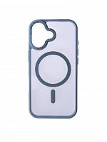 Чехол-накладка для iPhone 17 VEGLAS Fog Magnetic синий - фото