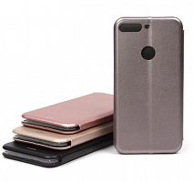 Чехол-книжка для HUAWEI Honor 6C Pro BUSINESS серый - фото