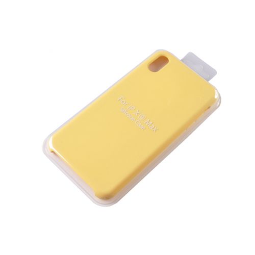 Чехол-накладка для iPhone XS Max VEGLAS SILICONE CASE желтый (4) - оптовая продажа фото 2 Чехол-накладка для iPhone XS Max VEGLAS SILICONE CASE желтый (4) - фото фото 2