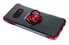 Купить Чехол-накладка для Samsung G970 S10 E ELECTROPLATED TPU КОЛЬЦО красный оптом, в розницу в ОРЦ Компаньон