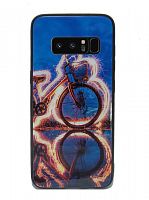 Купить Чехол-накладка для Samsung N950 Note 8 LOVELY GLASS TPU велосипед коробка оптом, в розницу в ОРЦ Компаньон