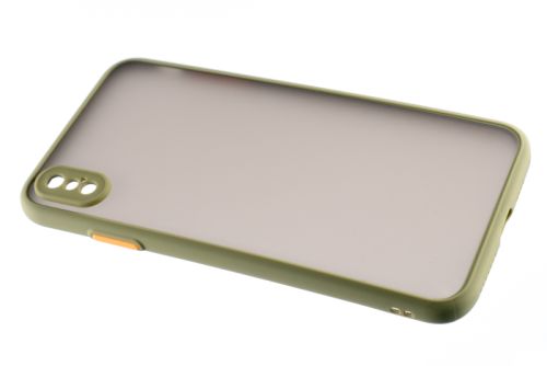 Чехол-накладка для iPhone XS Max VEGLAS Fog оливковый оптом, в розницу Центр Компаньон фото 2