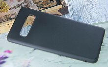 Купить Чехол-накладка для Samsung G975F S10 Plus FASHION TPU матовый черный оптом, в розницу в ОРЦ Компаньон