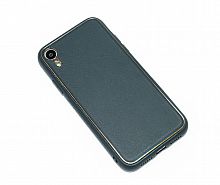 Купить Чехол-накладка для iPhone XR PC+PU LEATHER CASE черный оптом, в розницу в ОРЦ Компаньон