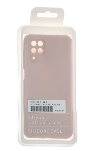 Чехол-накладка для Samsung A125F A12 SILICONE CASE OP закрытый светло-розовый (18) оптом, в розницу Центр Компаньон фото 4