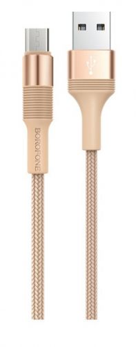 Кабель USB-Micro USB BOROFONE BX21 Outstanding 2.4A 1м золото - оптовая продажа Кабель USB-Micro USB BOROFONE BX21 Outstanding 2.4A 1м золото - фото