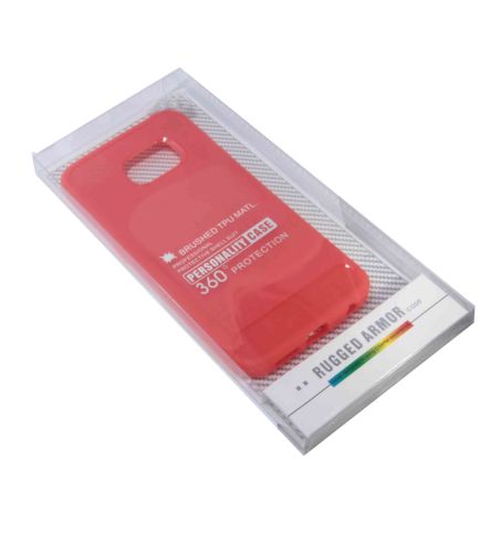 Чехол-накладка для Samsung G925 S6 Edge 009508 ANTISHOCK красный оптом, в розницу Центр Компаньон фото 3