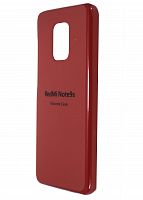 Купить Чехол-накладка для XIAOMI Redmi Note 9S SILICONE CASE закрытый красный (1) оптом, в розницу в ОРЦ Компаньон